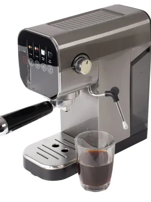 byGaard EM2605 Espresso Maskine til Nespresso kapsler + formalet kaffe, 20 bar, 1-shot warm Espresso, 2-shot warm Espresso, damp