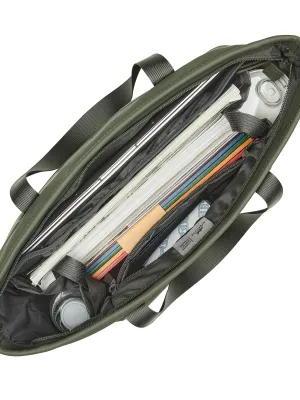 Rivacase Eden RIVACASE 7821 oliven grøn Eden-ECO 14L Tote bag 14" / 6
