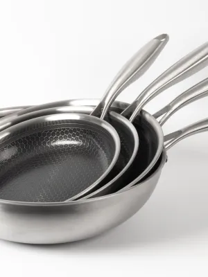 byGaard Hexa Pande 3-Pack + Wok 30 cm
