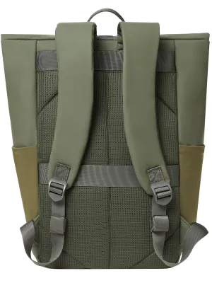 Rivacase Eden RIVACASE 7826 oliven grøn Eden-ECO 17L Roll top backpack 14" / 6