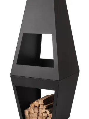 CapableX FP2652 Bål sted, Size: 36 X 36 X 88.5 cm
