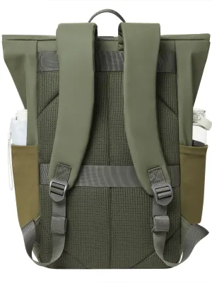 Rivacase Eden RIVACASE 7826 oliven grøn Eden-ECO 17L Roll top backpack 14" / 6