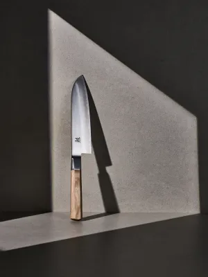 MIYABI Santokukniv 18 cm, Beige, Glatslebet - KOYA 4000FCv2 - 1026927