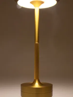 byGaard Genopladelig Lampe 28x13 cm – Guld