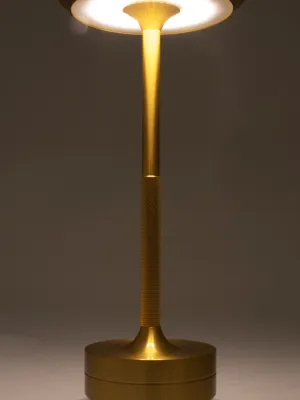 byGaard Genopladelig Lampe 28x13 cm – Guld