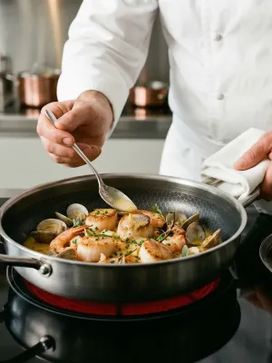 byGaard SP2626 Hybrid sauté gryde mat stål, 28 cm x 6 cm, med glaslåg,