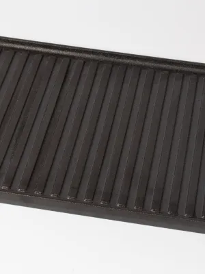 byGaard by Gaard FP2669 Frying Plate 46cm x 26cm + Hamburger Smasher