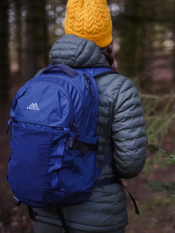Produkt Amaroq BAG232 Dagstur rygsæk 27L RPET Navy Billede