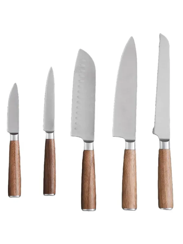Produkt Hâws Santo Chef Set 5 pcs Walnut Wood Billede