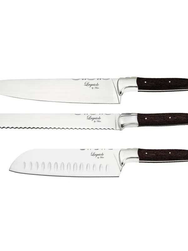 Produkt Laguiole By Hâws Chef Knife Set 3 Pcs Wengé Billede