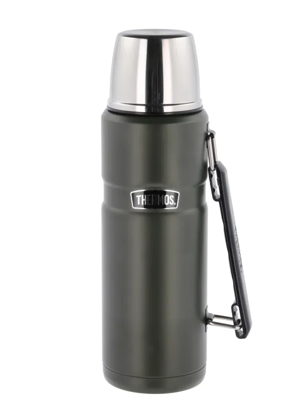 Produkt Thermos Termoflaske 1,2 L i army, Stainless King Billede