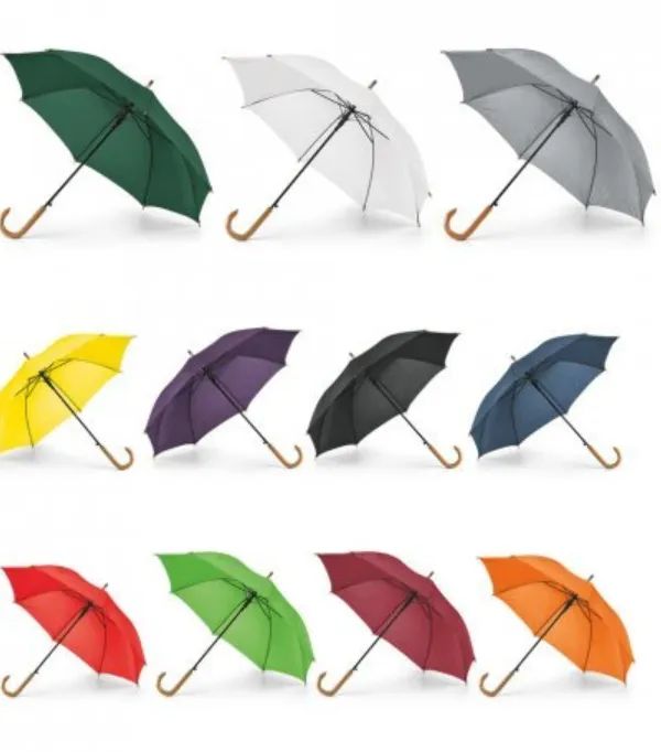 Produkt Paraply Patti med metaltag flere farver. Billede