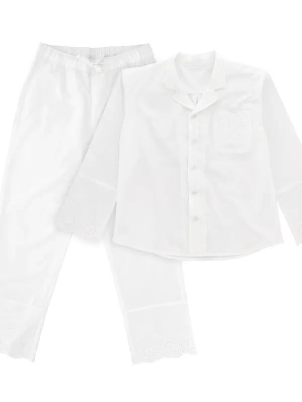 Produkt Södahl Suite One Weekend Stories pyjamas, white L/M Billede