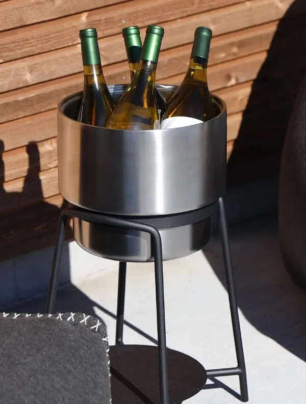 Produkt SACKit Wine Bucket Ø22 Stainless Steel Billede