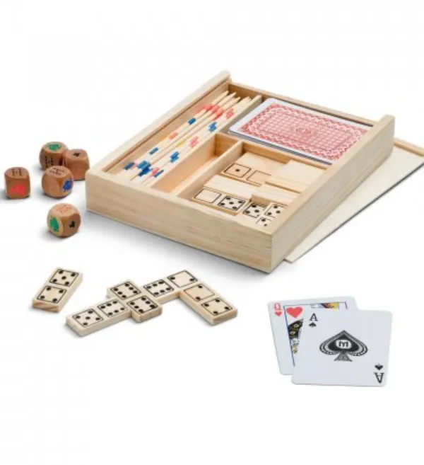 Produkt Playtime spillekasse med 4 spil Billede