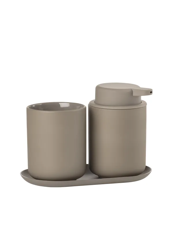 Produkt Zone Ume sæt, 3 dele taupe Billede