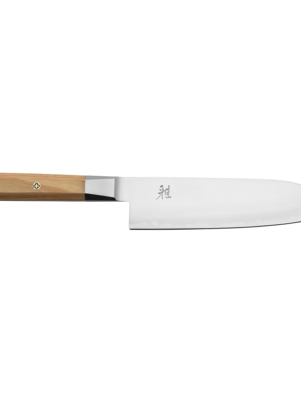 Produkt MIYABI Santokukniv 18 cm, Beige, Glatslebet - KOYA 4000FCv2 - 1026927 Billede