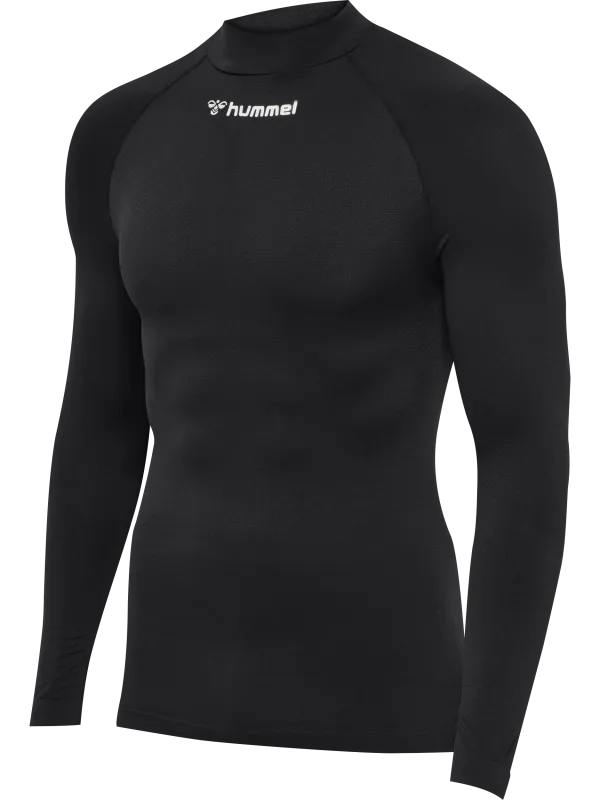 hummel Bl Comfort 2.0 Mockneck Tee L/s (Herre)