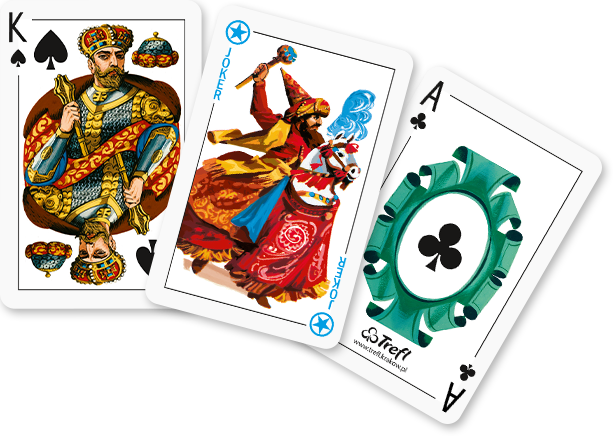 Spillekort med logo tryk