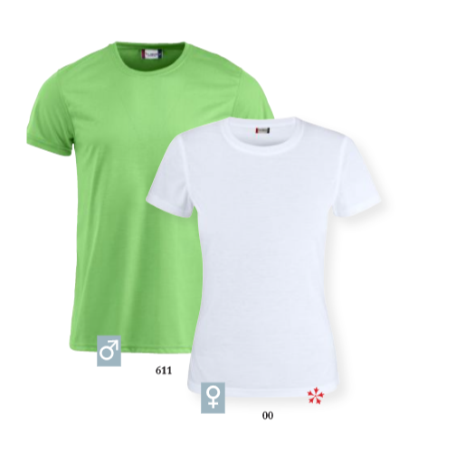 Smart løbebluse i neonfarver, T-shirt med moderne pasform i polyester med en følelse af bomuld. Sidesøm, dobbeltlags rib, stærk nakketape