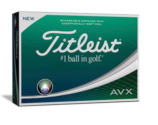 Logo golfbold Titleist AVX, den nye dreng i klassen. En premium bold for golferen som prioritere længde, ekstrem blød følelse og en skærende lave baneflugt