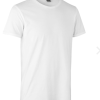 Core t-shirt med rund hals, fra ID Identity. Fitted T-shirt i casual design. O-hals, smal rib i hals, ærmer, stikningsdetaljer ved ærmegab/bunden. H/D model
